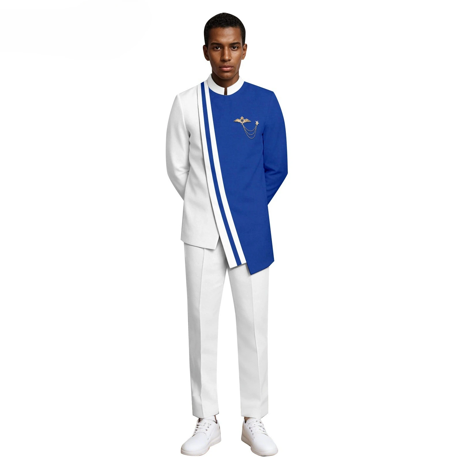 New Trendy Casual African Ethnic Men's Dress Two-piece Suit for Daily Wear. Men's Suit Clothes for Men Tracksuit Men Clothing
New Trendy Casual African Ethnic Men's Dress Two-piece Suit for Daily Wear. Men's Suit Clothes for Men Tracksuit Men Clothing