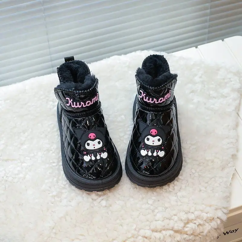 Детские хлопковые сапоги Sanrio Kuromi, зимние зимние сапоги для мальчиков и девочек, высокие толстые теплые детские сапоги для малышей, хлопковая обувь
Детские хлопковые сапоги Sanrio Kuromi, зимние зимние сапоги для мальчиков и девочек, высокие толстые теплые детские сапоги для малышей, хлопковая обувь
