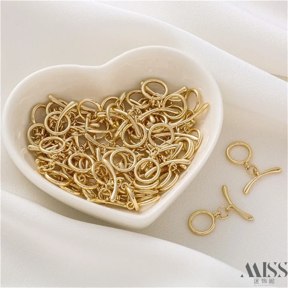 14K Gold-plated Smooth Curved Rod OT Buckle Connection Buckle DIY Closure Buckle Handmade Bracelet Necklace Accessories
14K Gold-plated Smooth Curved Rod OT Buckle Connection Buckle DIY Closure Buckle Handmade Bracelet Necklace Accessories