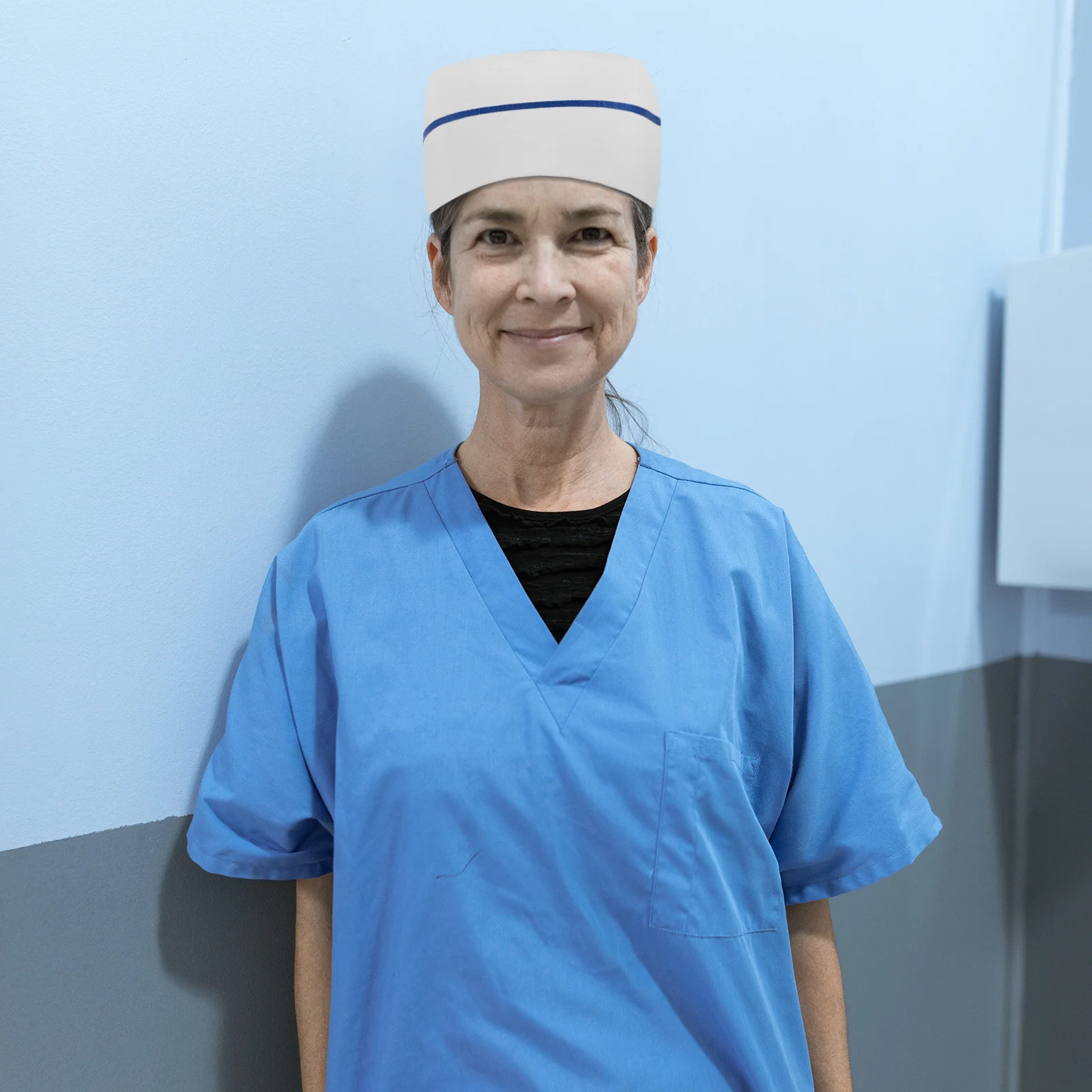 Breathable White Nurse Hat Premium Material Sweat Absorbent Design Comfort Shifts Halloween Party Uniform
Breathable White Nurse Hat Premium Material Sweat Absorbent Design Comfort Shifts Halloween Party Uniform