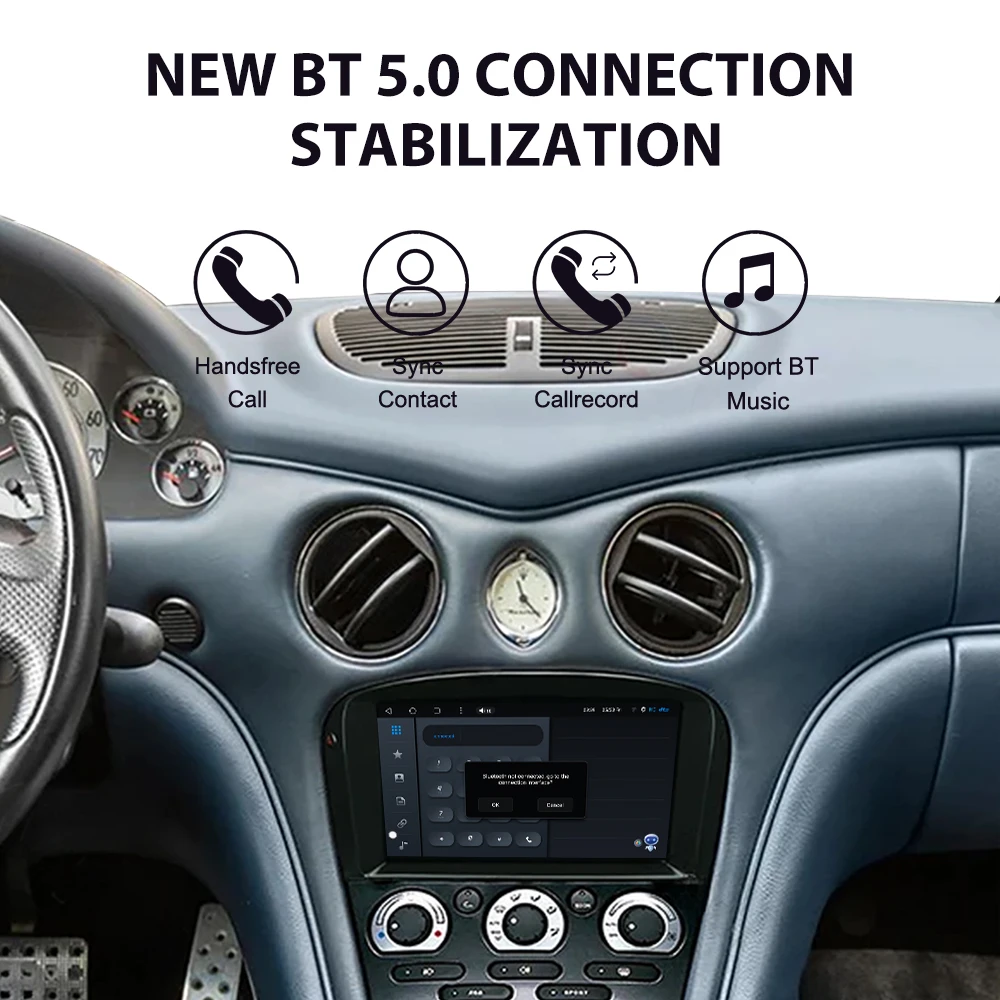 For Maserati 3200GT 4200GT 2002-2010 Android Car Radio Multimedia Video Wireless Autoradio Stereo GPS Navigation Head Unit
For Maserati 3200GT 4200GT 2002-2010 Android Car Radio Multimedia Video Wireless Autoradio Stereo GPS Navigation Head Unit