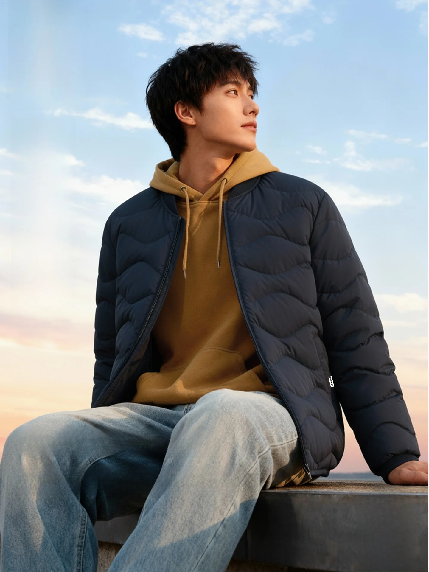 Мужская легкая пуховая куртка с воротником-стойкой, зимнее пальто из нейлоновой ткани Cleanfit, 90% пуха
Мужская легкая пуховая куртка с воротником-стойкой, зимнее пальто из нейлоновой ткани Cleanfit, 90% пуха