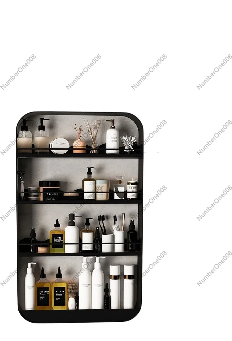 Kitchen wall-mounted rack No punching seasoning storage rack Wall bathroom toilet sundries storage hanging rack
Kitchen wall-mounted rack No punching seasoning storage rack Wall bathroom toilet sundries storage hanging rack