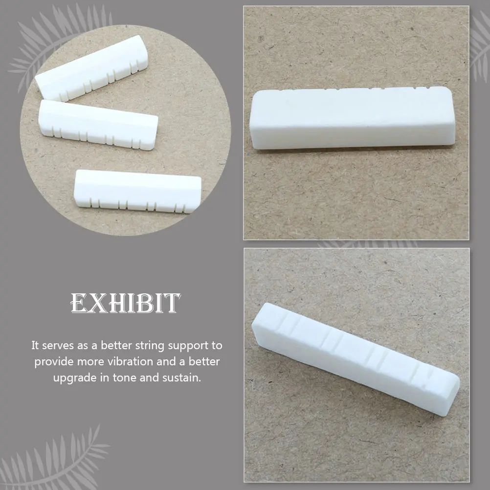3 Pcs Nuts Pillow Accessories Mandolin Parts Music Instrument Accessory Bone Saddle White Travel
3 Pcs Nuts Pillow Accessories Mandolin Parts Music Instrument Accessory Bone Saddle White Travel