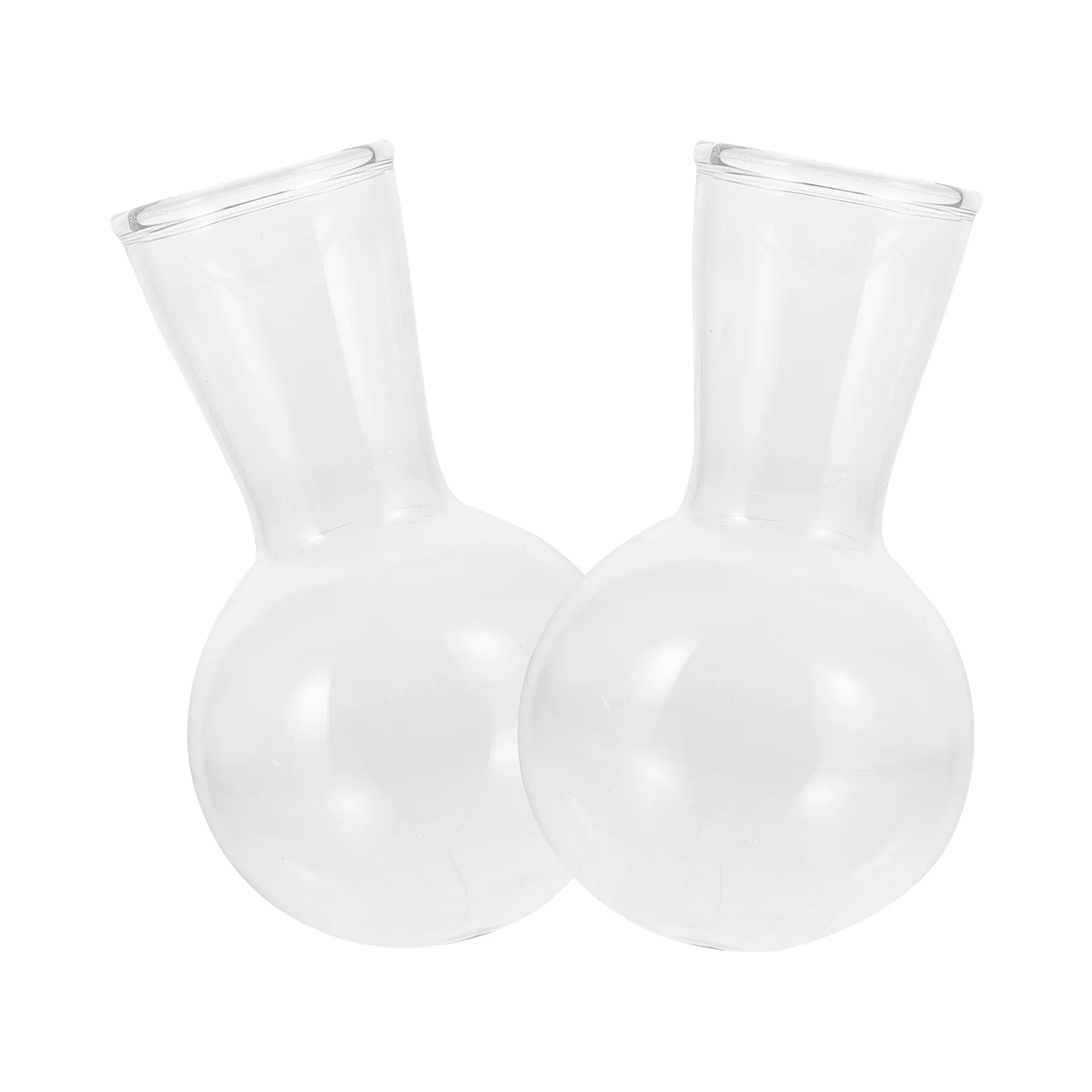 2 Pcs Plant Pots Vase Decoration Hydroponic Flower Small Glass for Propagation Planter Bulb
2 Pcs Plant Pots Vase Decoration Hydroponic Flower Small Glass for Propagation Planter Bulb