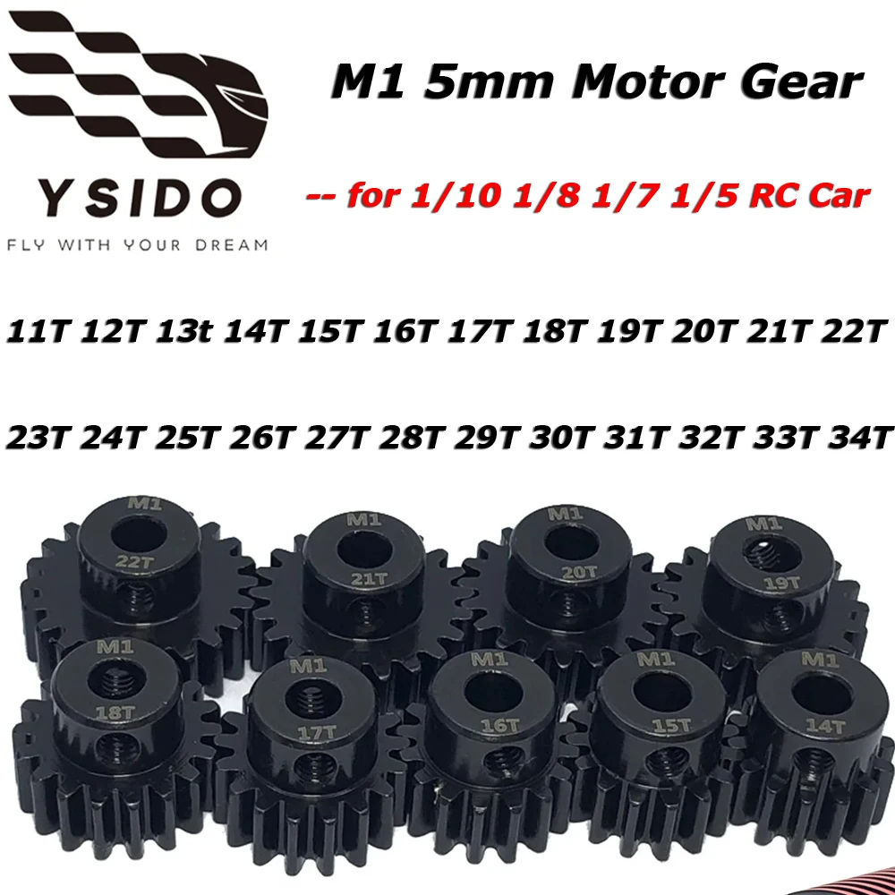 3 шт. YSIDO Gear M1 5,0 мм 11T- 34T Стальная металлическая шестерня двигателя для 1/8 1/7 1/5 RC Багги Автомобиль Monster Truck RC Автозапчасти
3 шт. YSIDO Gear M1 5,0 мм 11T- 34T Стальная металлическая шестерня двигателя для 1/8 1/7 1/5 RC Багги Автомобиль Monster Truck RC Автозапчасти