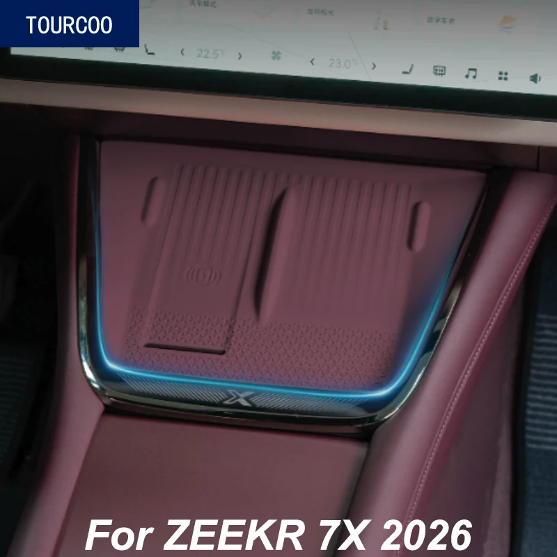 For ZEEKR 7X 2026 Silicone Anti-slip Wireless Charging Protective Pad Mat Car Interior Styling Modified Accessories
For ZEEKR 7X 2026 Silicone Anti-slip Wireless Charging Protective Pad Mat Car Interior Styling Modified Accessories