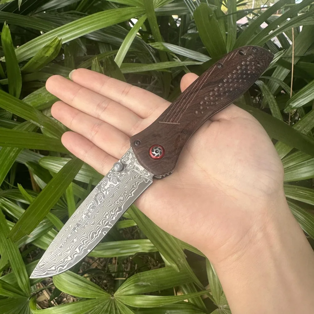 VG 10 Maersk Steel Pocket Knife Outdoor Folding Knife with Built in Ball Bearings and Acid Branch Wood Handle
VG 10 Maersk Steel Pocket Knife Outdoor Folding Knife with Built in Ball Bearings and Acid Branch Wood Handle