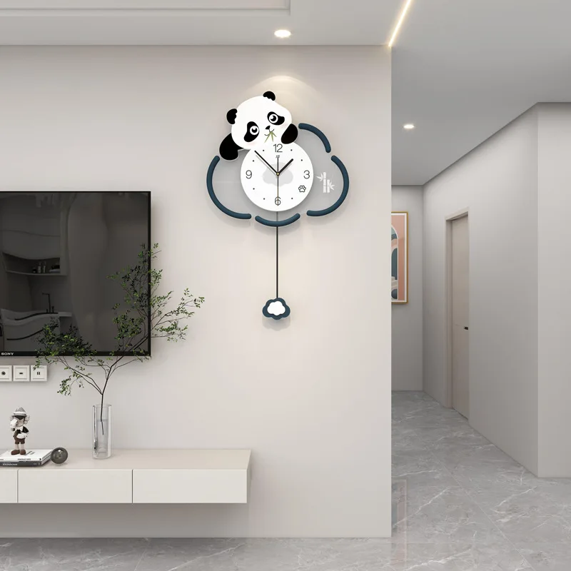 Premium Panda Hanging Wall Clock Elegant Kid Beautiful Design Girl Wall Clock Aesthetic Cuteecore Reloj Pared Room Decoration
Premium Panda Hanging Wall Clock Elegant Kid Beautiful Design Girl Wall Clock Aesthetic Cuteecore Reloj Pared Room Decoration