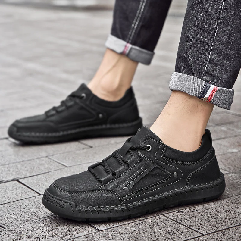 Men's Leather Oxford Shoes Lace-Up Business Casual Dress Shoes Comfortable for Office & Daily Wear men sneakers
Men's Leather Oxford Shoes Lace-Up Business Casual Dress Shoes Comfortable for Office & Daily Wear men sneakers