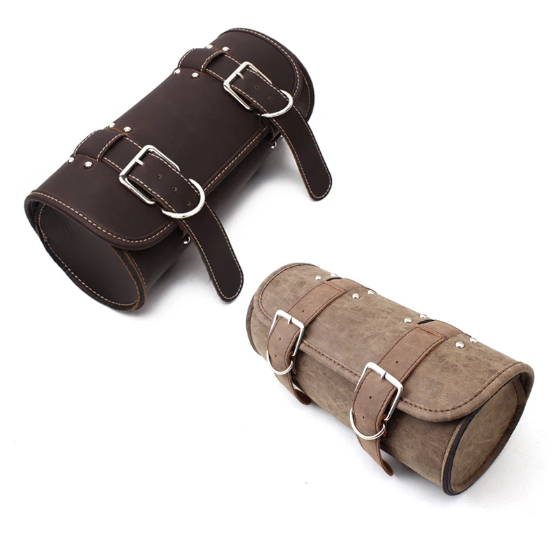 2color PU Leather Front Fork Tool Bag Luggage Saddle Bag Universal For Harley Chopper Bobber Cruiser Dyna Softail Honda Kawasaki
2color PU Leather Front Fork Tool Bag Luggage Saddle Bag Universal For Harley Chopper Bobber Cruiser Dyna Softail Honda Kawasaki