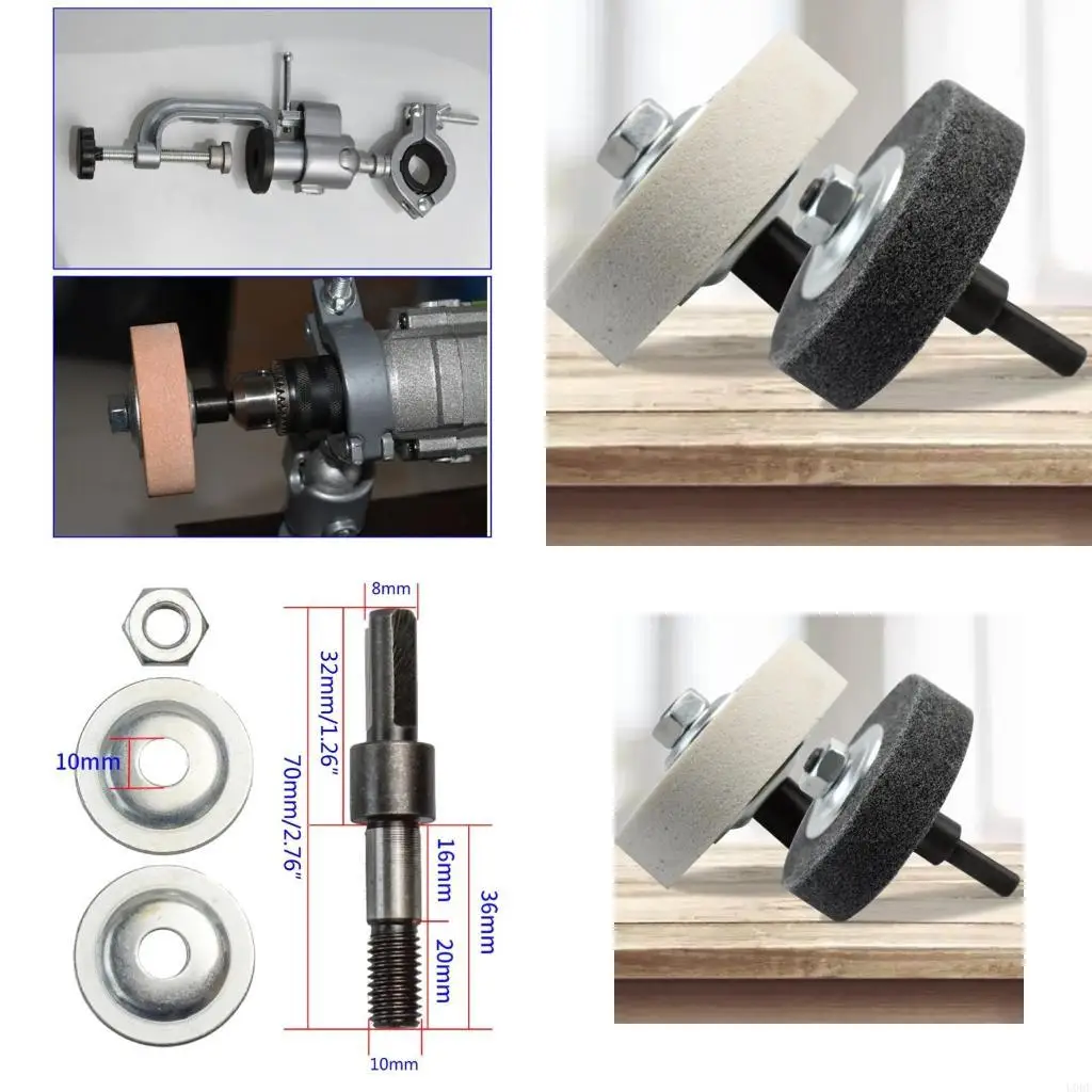 Hole Drill Grinder Accessories Spanner Mandrel Adapter Disc Holder
Hole Drill Grinder Accessories Spanner Mandrel Adapter Disc Holder