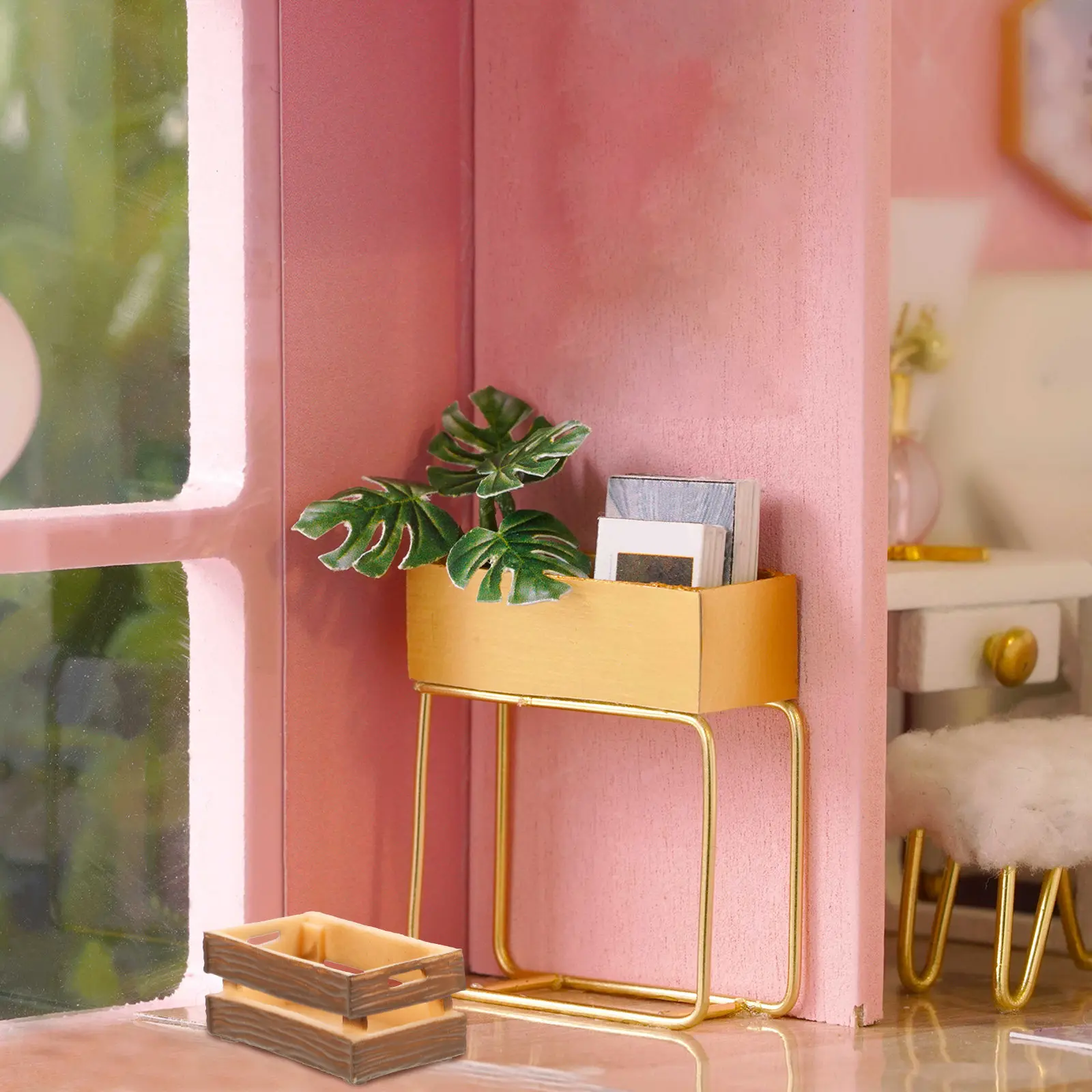 5Pcs Miniature Plastic Crate Basket Compact Storage Box for Mini House Decoration Dollhouse Accessories Mini Crates Decorative
5Pcs Miniature Plastic Crate Basket Compact Storage Box for Mini House Decoration Dollhouse Accessories Mini Crates Decorative