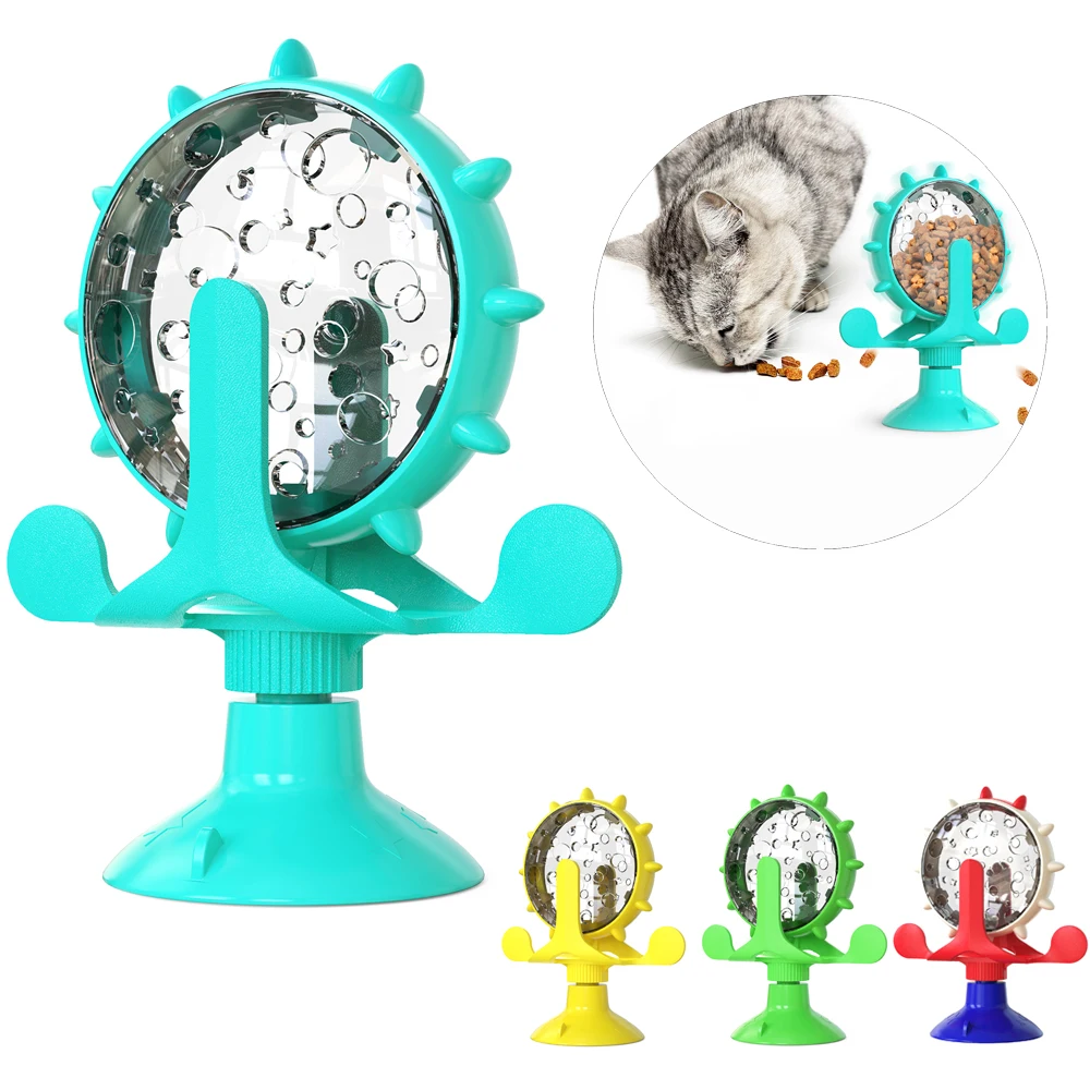Cloududa Cat Toy Treat Dispenser With Bell Funny Rotatable Wheel Slow Feeder Kitten Puppy Interactive Toys Pet Accessories
Cloududa Cat Toy Treat Dispenser With Bell Funny Rotatable Wheel Slow Feeder Kitten Puppy Interactive Toys Pet Accessories