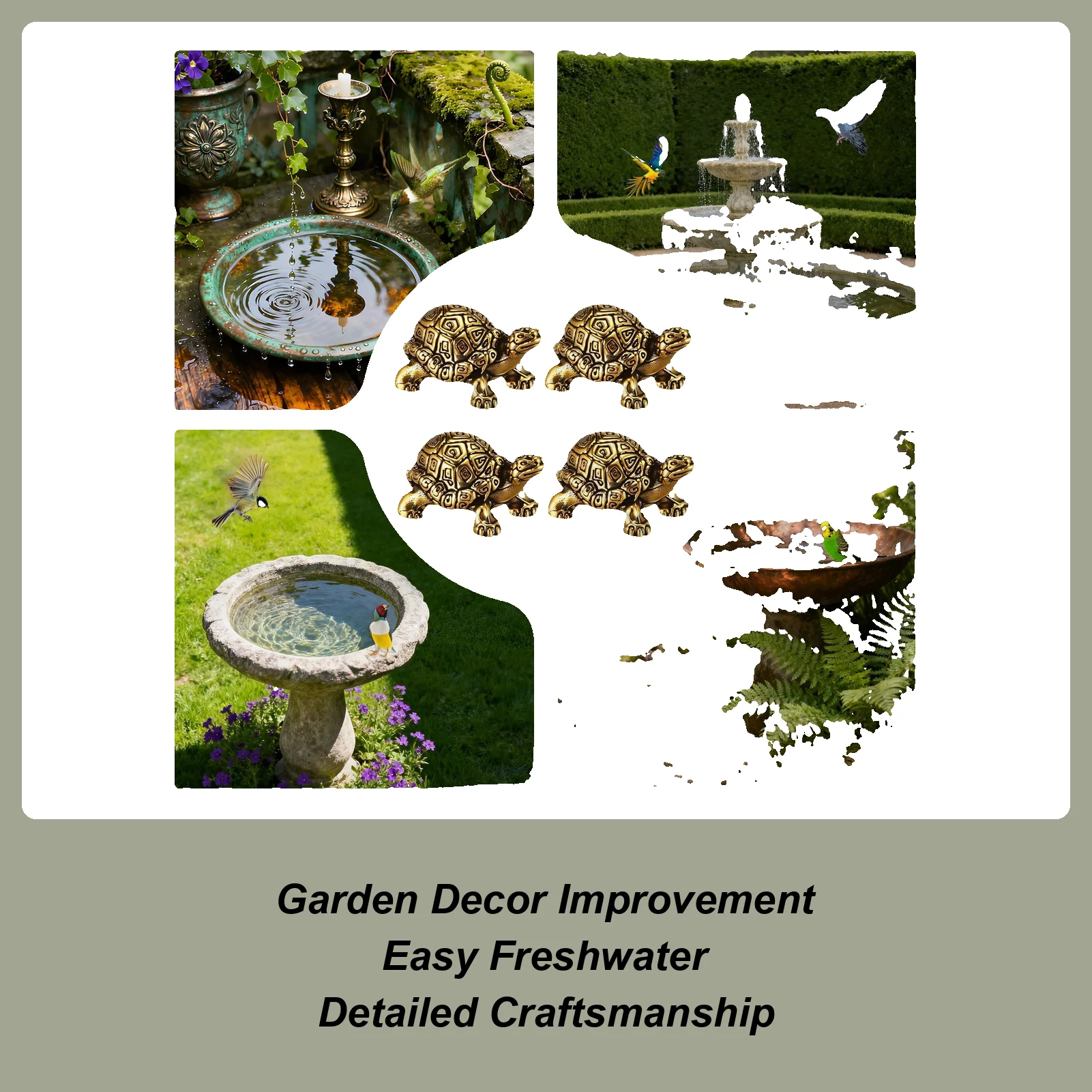 Диски для очистки птичьей ванны, 4 шт., медный диск в форме черепахи для птичьей ванны для фонтана, сада, воды, зимняя уборка
Диски для очистки птичьей ванны, 4 шт., медный диск в форме черепахи для птичьей ванны для фонтана, сада, воды, зимняя уборка