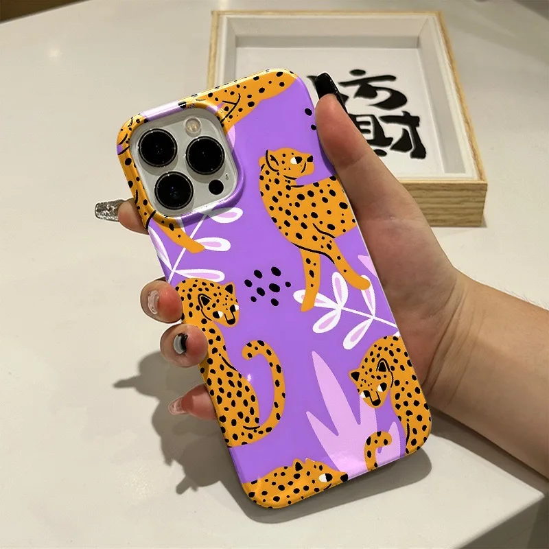 Purple Cheetah Jungle Shockproof Case for IPhone 16 15 14 13 Pro Max Back Phone Cover for 12 11 Pro 16 Plus 8 7 X XS XR Cover
Purple Cheetah Jungle Shockproof Case for IPhone 16 15 14 13 Pro Max Back Phone Cover for 12 11 Pro 16 Plus 8 7 X XS XR Cover