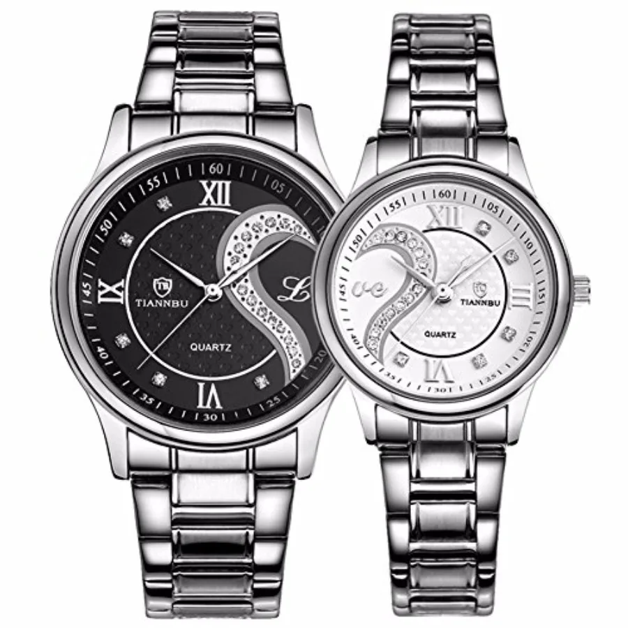 DREAMING QandP Fq-102 Stainless Steel Romantic Pair His and Hers Wrist Watches for Men Women Set of 2
DREAMING QandP Fq-102 Stainless Steel Romantic Pair His and Hers Wrist Watches for Men Women Set of 2