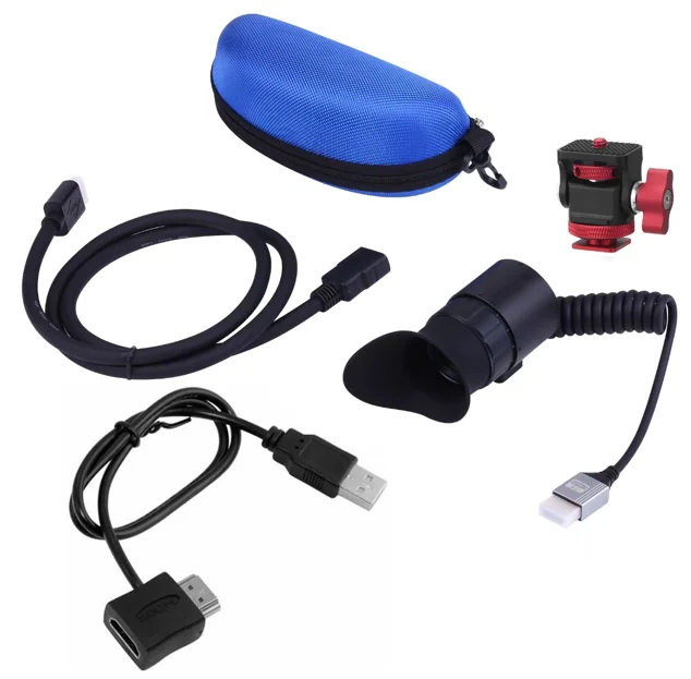 V780H Portable Large Screen HDMI 0.7inch 1920×1080 pixels FHD/1080p Electronic Viewfinder Photographic Camera External Display
V780H Portable Large Screen HDMI 0.7inch 1920×1080 pixels FHD/1080p Electronic Viewfinder Photographic Camera External Display