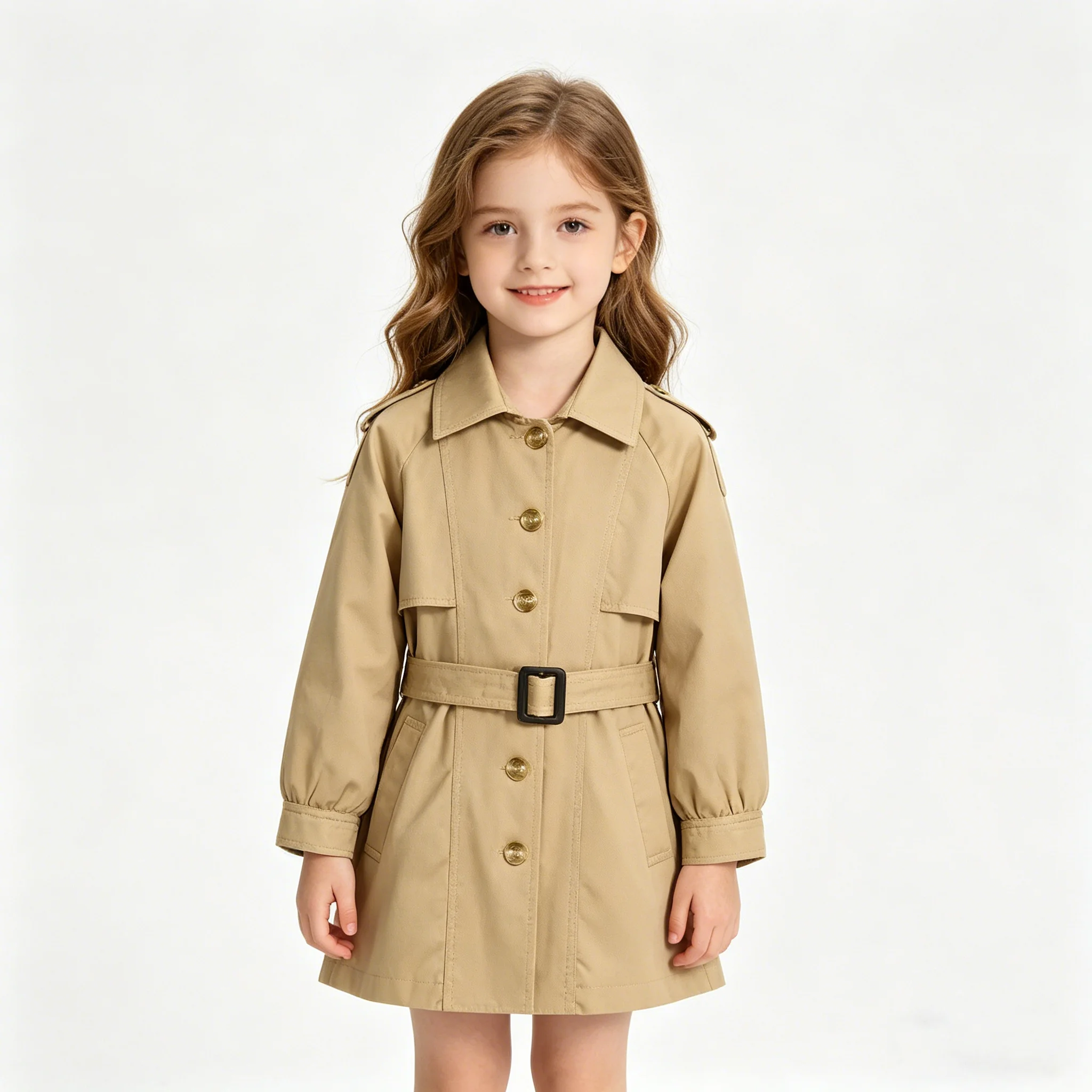 3-14 Years Spring Autumn Girls Windbreaker Trench Coat Windproof Children Kid's Mid-Length Jacket Coat Baby Teenagers Overcoat
3-14 Years Spring Autumn Girls Windbreaker Trench Coat Windproof Children Kid's Mid-Length Jacket Coat Baby Teenagers Overcoat