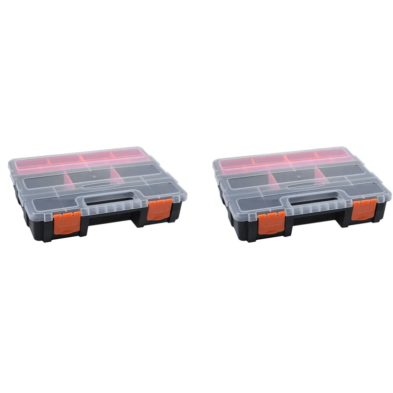 AB46-2X F-290 Portable Plastic Tool Parts Box Screw Storage Box Electronic Component Box Compartment Box Material Box
AB46-2X F-290 Portable Plastic Tool Parts Box Screw Storage Box Electronic Component Box Compartment Box Material Box