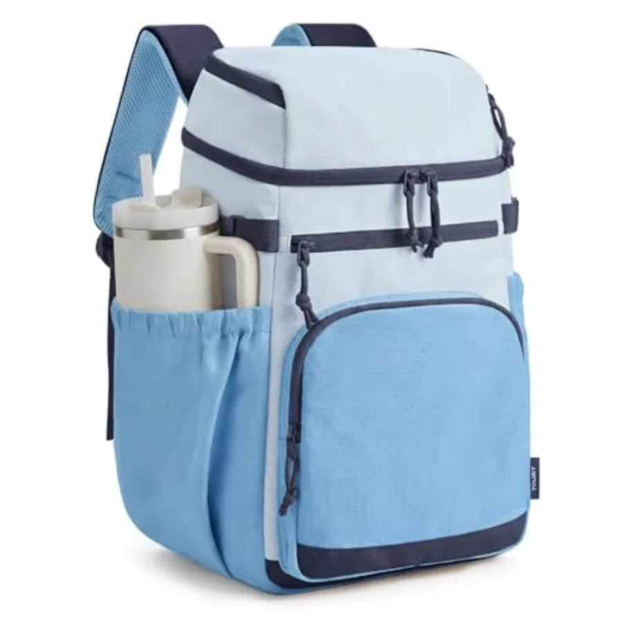 Insulated Cooler Backpack 30 Cans Leakproof Double Deck Lunch Cooler Bag Lightweight Waterproof Backpack Cooler for Men Women B
Insulated Cooler Backpack 30 Cans Leakproof Double Deck Lunch Cooler Bag Lightweight Waterproof Backpack Cooler for Men Women B