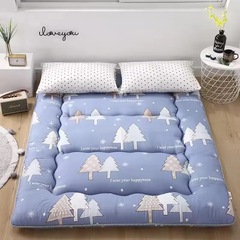 Japanese style Futon Thickened Tatami Mattress Floor Mat Soft Cushion Foldable Lazy Home Sleeping Pad Bedroom Floor Artifact
Japanese style Futon Thickened Tatami Mattress Floor Mat Soft Cushion Foldable Lazy Home Sleeping Pad Bedroom Floor Artifact