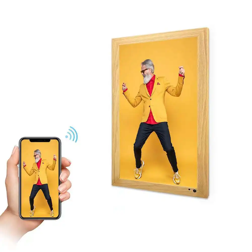 Shenzhen Cintoe Skylight E Ink Frameo Gif 5 10.1 15 32 30 40 Inch Lcd Wifi Smart Digital Picture Frame for Wall
Shenzhen Cintoe Skylight E Ink Frameo Gif 5 10.1 15 32 30 40 Inch Lcd Wifi Smart Digital Picture Frame for Wall