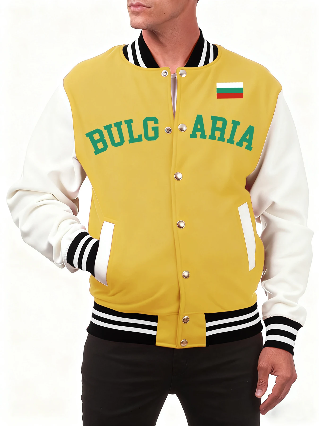 Bulagaria National Lettert Printed Autumn Men Jacket Street Fleece Baseball Jersey Fashion Casual Coat Loose Hip Hop Clothes
Bulagaria National Lettert Printed Autumn Men Jacket Street Fleece Baseball Jersey Fashion Casual Coat Loose Hip Hop Clothes