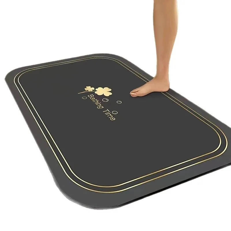 Casual Bathroom Floor Mat Absorbent Quick-drying Diatom Mud Floor Mat For Home Bathroom Door Abrasion Resistant
Casual Bathroom Floor Mat Absorbent Quick-drying Diatom Mud Floor Mat For Home Bathroom Door Abrasion Resistant