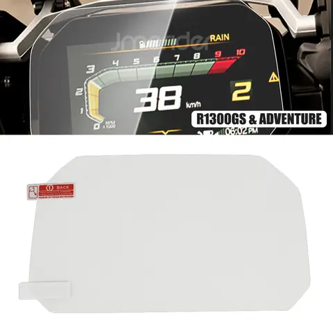 R1300GS รถจักรยานยนต์ PET Cluster Scratch Dashboard ป้องกันเครื่องมือฟิล์มสําหรับ BMW R 1300 R1300 GS ผจญภัย 2023-2025
