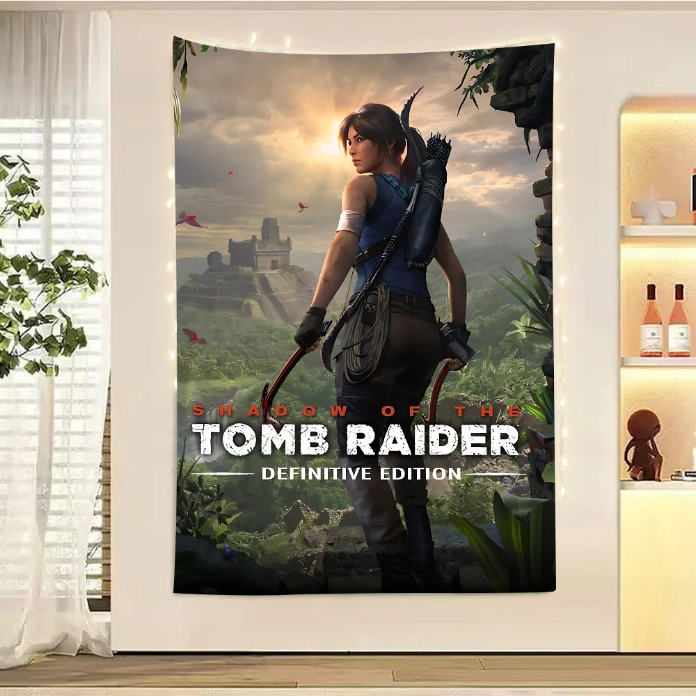 Hot Video Game T-Tomb R-Raider Theme Background Birthday Party Decoration Baby Gifts Space Decoration Banner Photography Props
Hot Video Game T-Tomb R-Raider Theme Background Birthday Party Decoration Baby Gifts Space Decoration Banner Photography Props