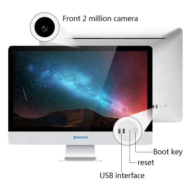 Wholesale 23.8" i7-4700MQ Desktop Computer Hardware Monoblock All in One Computer AIO PC
Wholesale 23.8" i7-4700MQ Desktop Computer Hardware Monoblock All in One Computer AIO PC
