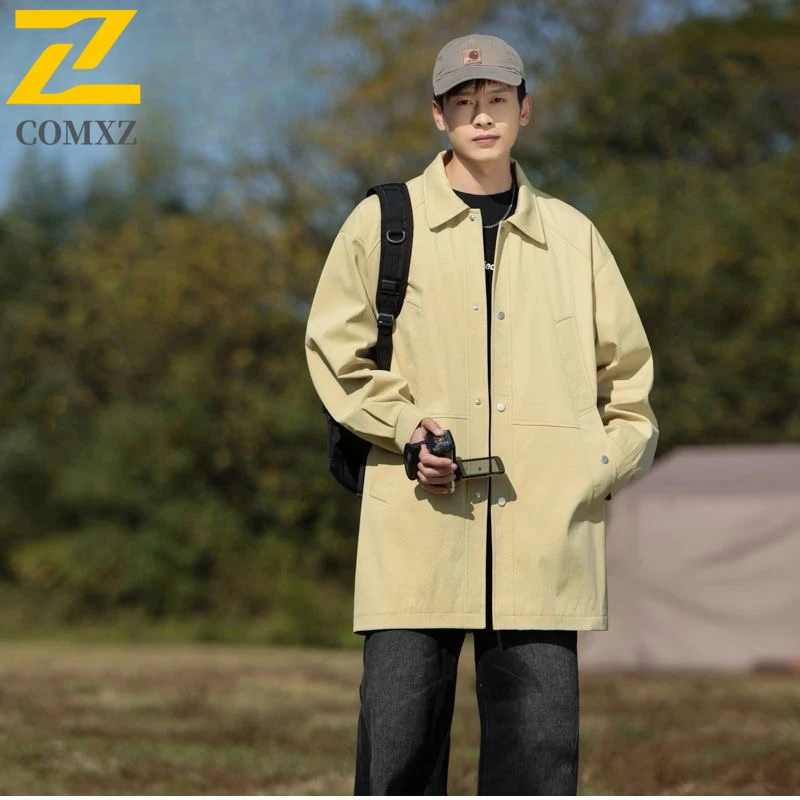 Мужская модная однотонная куртка Chaqueta в корейском стиле для рыбалки, удобная ветровка для пешего туризма, повседневные красивые дышащие куртки 
Мужская модная однотонная куртка Chaqueta в корейском стиле для рыбалки, удобная ветровка для пешего туризма, повседневные красивые дышащие куртки