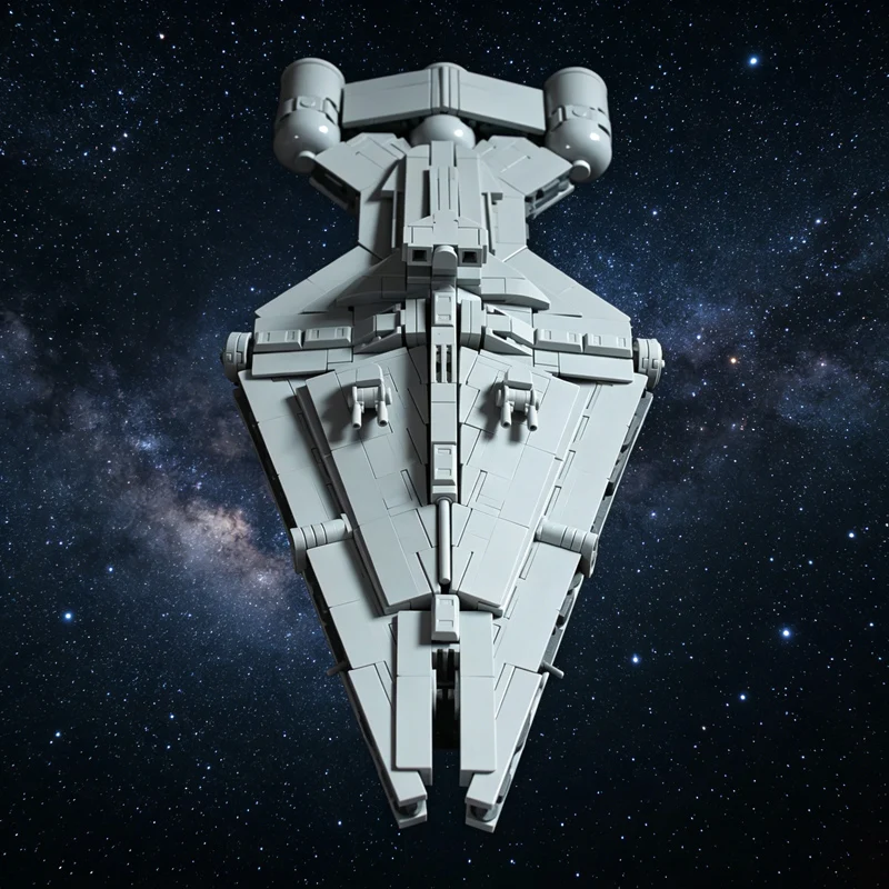 Popular Movie Model MOC Building Bricks Sci-Fi Light Battleship Modular Technology Gifts Holiday Assemble Children Toys Suit
Popular Movie Model MOC Building Bricks Sci-Fi Light Battleship Modular Technology Gifts Holiday Assemble Children Toys Suit