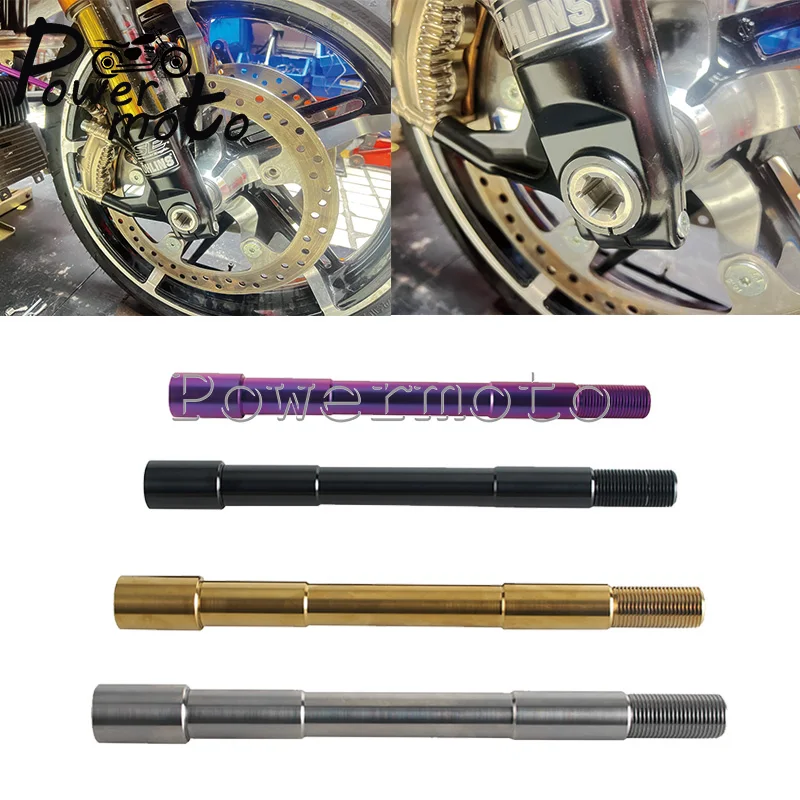 Titanium Alloy Stainless Steel Front Axle Kit For Harley Touring FLT Replace OEM 25mm CNC Machined Corrosion Resistant Durable
Titanium Alloy Stainless Steel Front Axle Kit For Harley Touring FLT Replace OEM 25mm CNC Machined Corrosion Resistant Durable