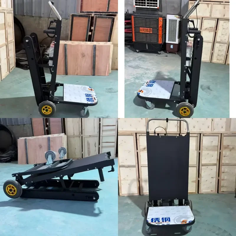 Electric Climbing Machine for Crawler Type Multifunctional Folding Vehicle Automatic Cargo Small Household Staircase Artifact
Electric Climbing Machine for Crawler Type Multifunctional Folding Vehicle Automatic Cargo Small Household Staircase Artifact
