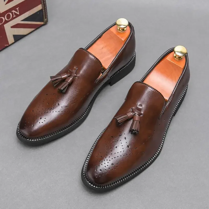 Elegant Men's Men's Casual Genuine Leather Wedding British Style Men's Summer Breathable Platform Dress Shoes
Elegant Men's Men's Casual Genuine Leather Wedding British Style Men's Summer Breathable Platform Dress Shoes
