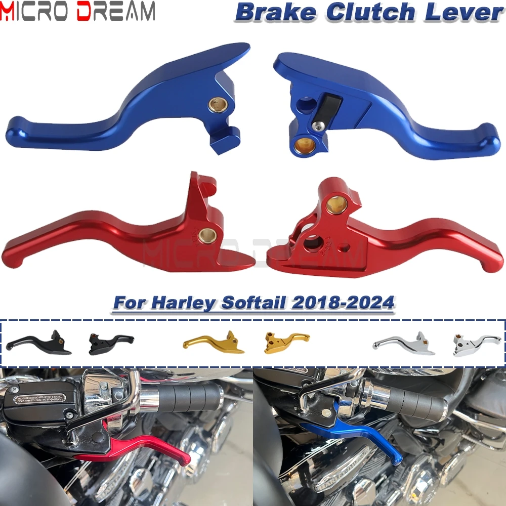 For 2018-24 Harley Softail Low Rider Sport Glide Standard Street Bob Motorcycle Brake Clutch Lever Left Right Hand Control Lever
For 2018-24 Harley Softail Low Rider Sport Glide Standard Street Bob Motorcycle Brake Clutch Lever Left Right Hand Control Lever