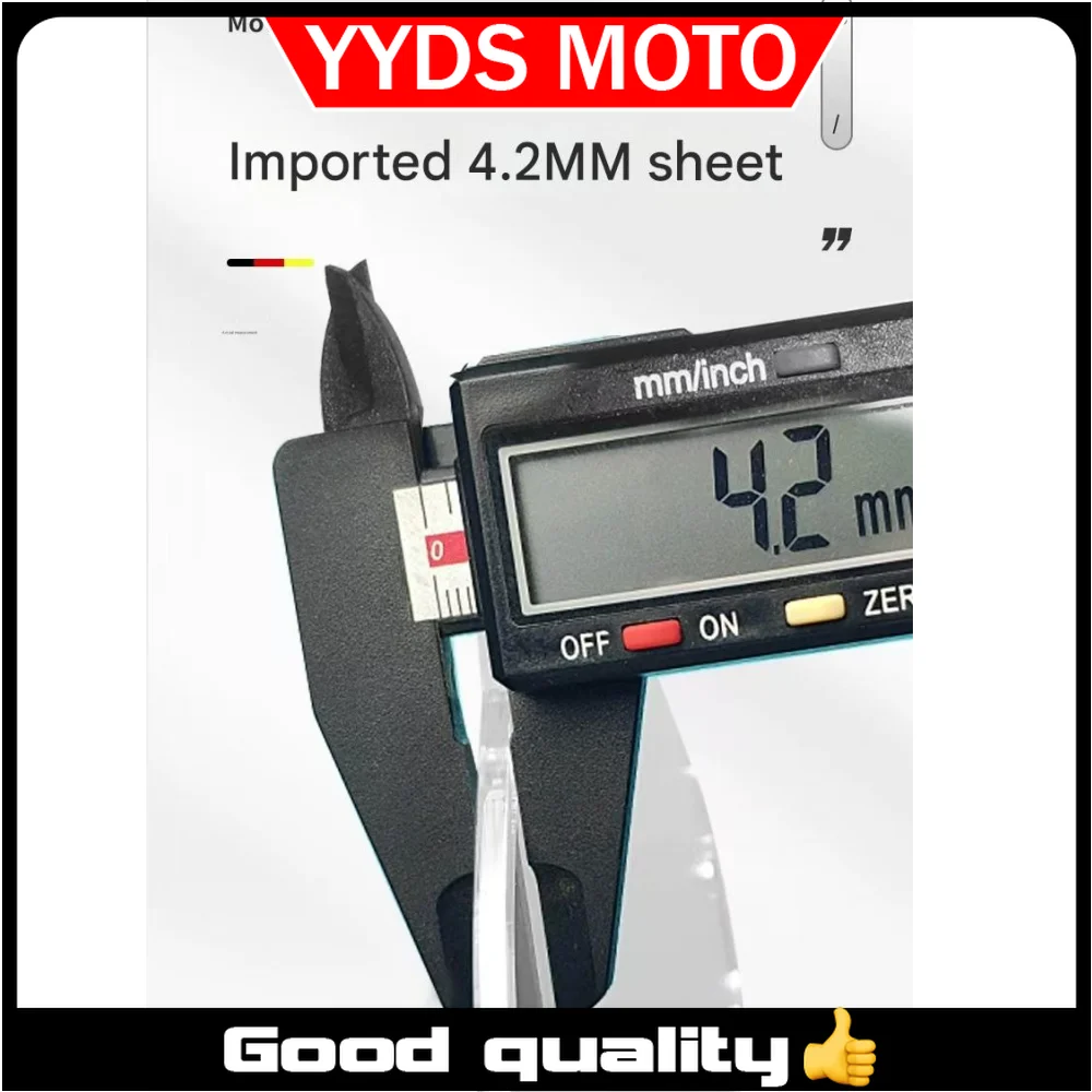For CFMOTO 800MT windshield modification, front windshield extension, front rain guard accessories are available without damage.
For CFMOTO 800MT windshield modification, front windshield extension, front rain guard accessories are available without damage.
