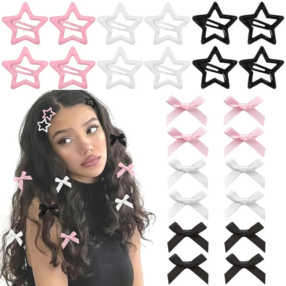 8pc European and American Mini Bow Star Hair Clips Hairpin Headband Party Wedding Hair Accessories Ornament for Women Girls
8pc European and American Mini Bow Star Hair Clips Hairpin Headband Party Wedding Hair Accessories Ornament for Women Girls