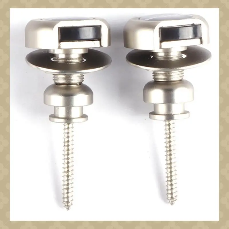 Guitar Tail Pegs Guitar Auto-Locking Back Strap Buckle Acoustic Guitar Electric Guitar Bass With Locking Tail Pegs Easy To Use
Guitar Tail Pegs Guitar Auto-Locking Back Strap Buckle Acoustic Guitar Electric Guitar Bass With Locking Tail Pegs Easy To Use
