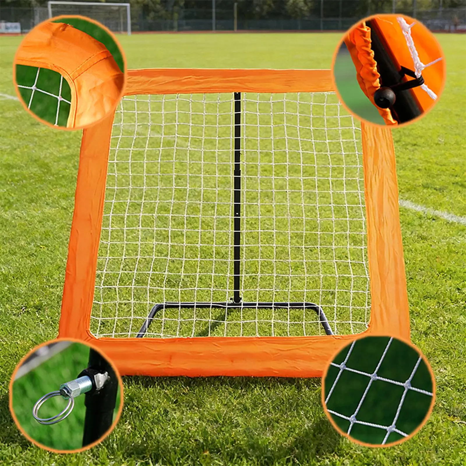 Soccer Goal Net Efficient High Visibility Frame Sturdy Indoor Outdoor Training Equipment ,Rebounder Net, Portable for Teenagers
Soccer Goal Net Efficient High Visibility Frame Sturdy Indoor Outdoor Training Equipment ,Rebounder Net, Portable for Teenagers