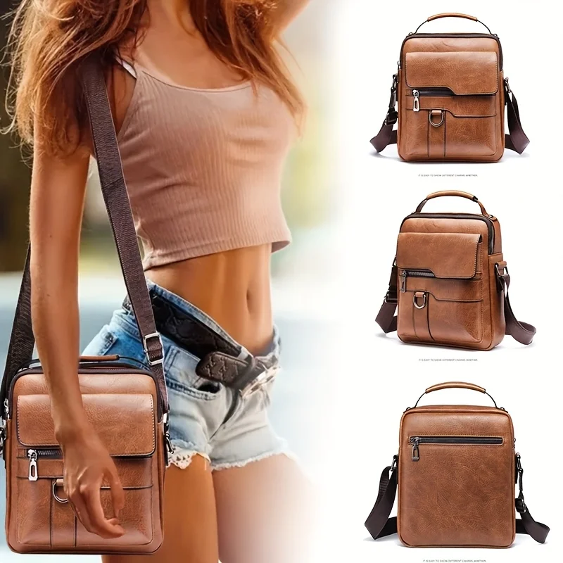 Men Shoulder Bag for 9.7" iPad Men PU Leather Flaps Men's Crossbody Bags Business Flap Male Solid Messenger Bag Travel Bag
Men Shoulder Bag for 9.7" iPad Men PU Leather Flaps Men's Crossbody Bags Business Flap Male Solid Messenger Bag Travel Bag