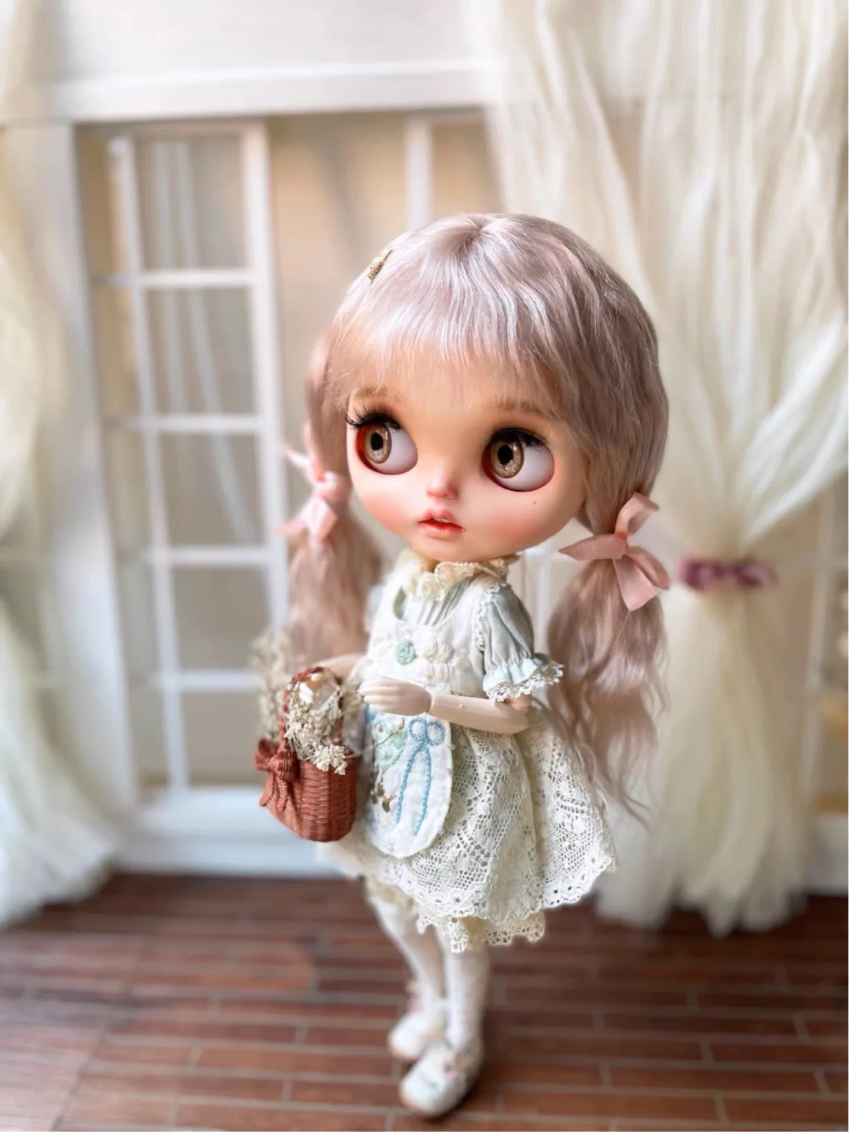Кукольные парики Dula для Blythe Qbaby, натуральный мохеровый микрообъём, кудри 9-10 дюймов, голова
Кукольные парики Dula для Blythe Qbaby, натуральный мохеровый микрообъём, кудри 9-10 дюймов, голова