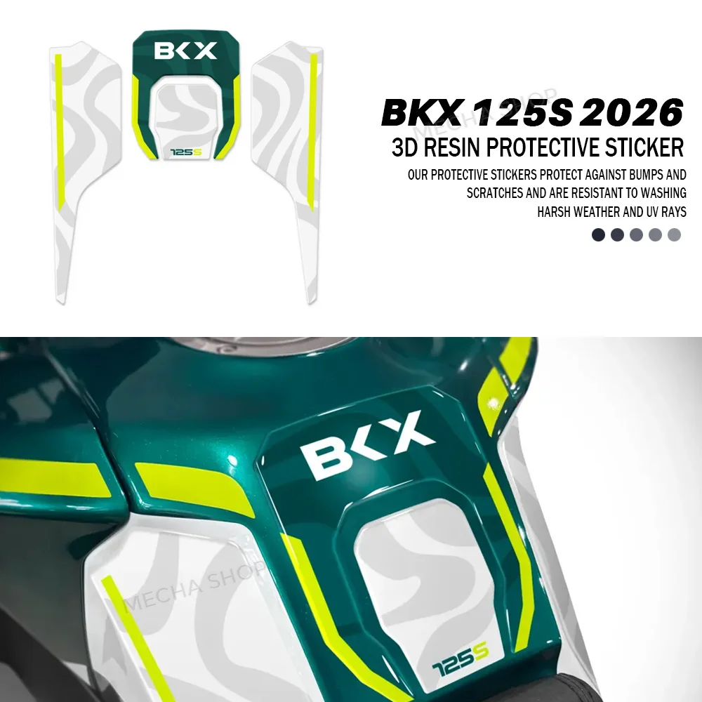 For Benelli BKX 125S 2026 Motorcycle Accessories Fuel Tank Pad 3D Epoxy Resin Sticker Protection Kit
For Benelli BKX 125S 2026 Motorcycle Accessories Fuel Tank Pad 3D Epoxy Resin Sticker Protection Kit