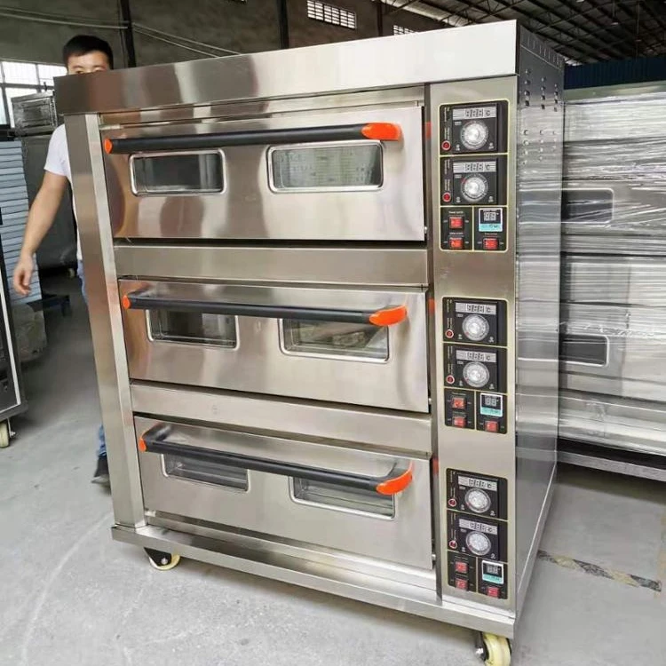 Top Astar Factory OEM Deck Steam Function Industrial Gas Bread Cake Baking Oven with Timer
Top Astar Factory OEM Deck Steam Function Industrial Gas Bread Cake Baking Oven with Timer
