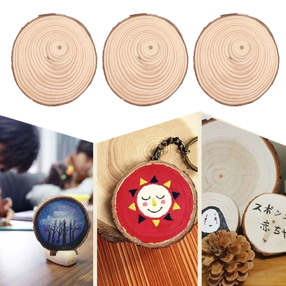 25pcs Unfinished Wood Slice Coaster Wooden Circles Rustic Style Wooden Cup Coaster No Hole Pine Wood Slice DIY Crafts
25pcs Unfinished Wood Slice Coaster Wooden Circles Rustic Style Wooden Cup Coaster No Hole Pine Wood Slice DIY Crafts