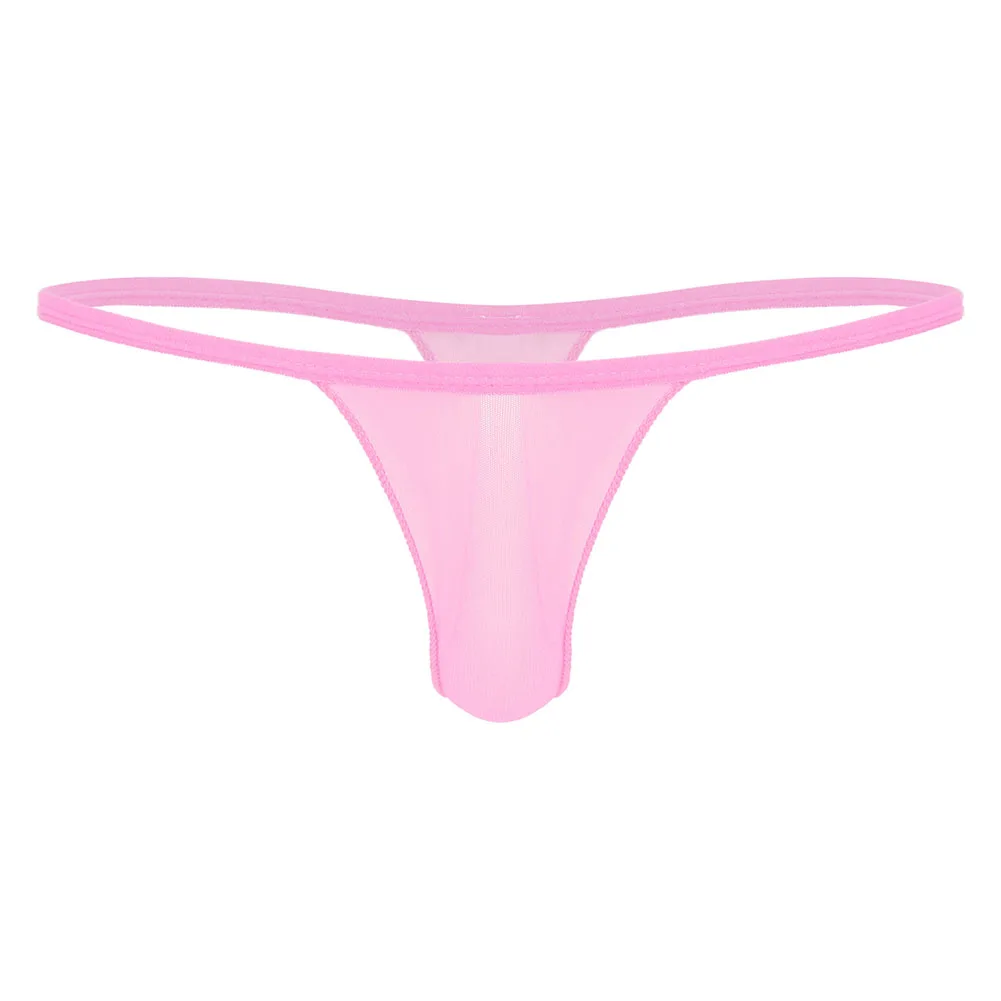 New Men Sexy Mesh Stretch See Through Thin Underwear Thong Underpants Briefs Panties Comfortable Seamless Solid Mens T-back
New Men Sexy Mesh Stretch See Through Thin Underwear Thong Underpants Briefs Panties Comfortable Seamless Solid Mens T-back