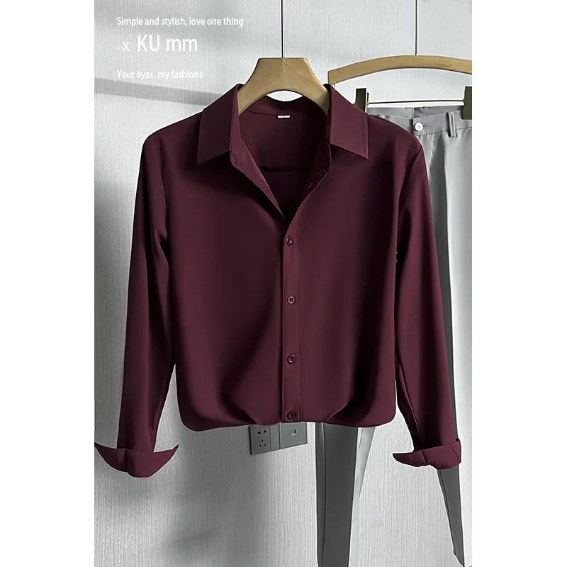 Japanese Men's 2024 Autumn New Spliced Square Collar Button Fashion Solid Color Minimalist Comfortable Casual Long Sleeve Shirts
Japanese Men's 2024 Autumn New Spliced Square Collar Button Fashion Solid Color Minimalist Comfortable Casual Long Sleeve Shirts