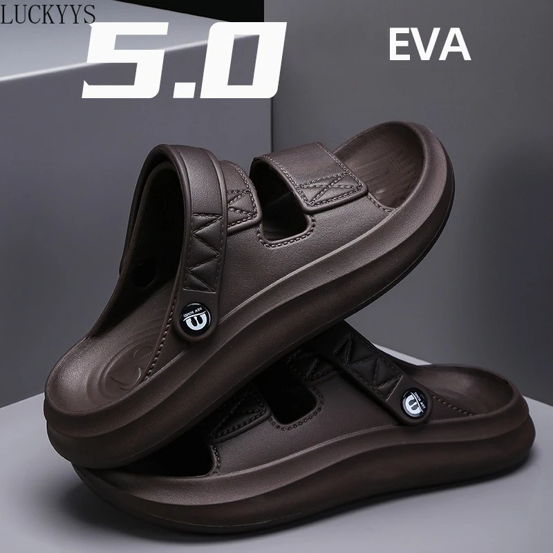 Men Slippers EVA Soft-soled Platform Slides Unisex Sneaker Sandals Summer Casual Beach Shoes Women Indoor Outdoor Flip Flops
Men Slippers EVA Soft-soled Platform Slides Unisex Sneaker Sandals Summer Casual Beach Shoes Women Indoor Outdoor Flip Flops